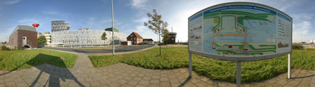 Panorama Neue Schleuse Bremerhaven