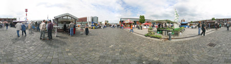 Panorama Drachenbootrennen Bremerhaven