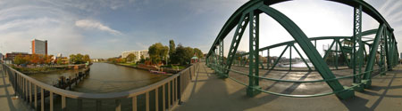 Panorama Geestebrücke Bremerhaven