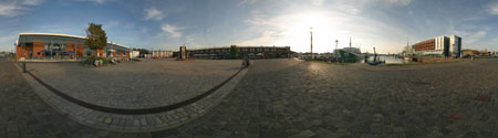 Panorama Schaufenster Fischereihafen Bremerhaven